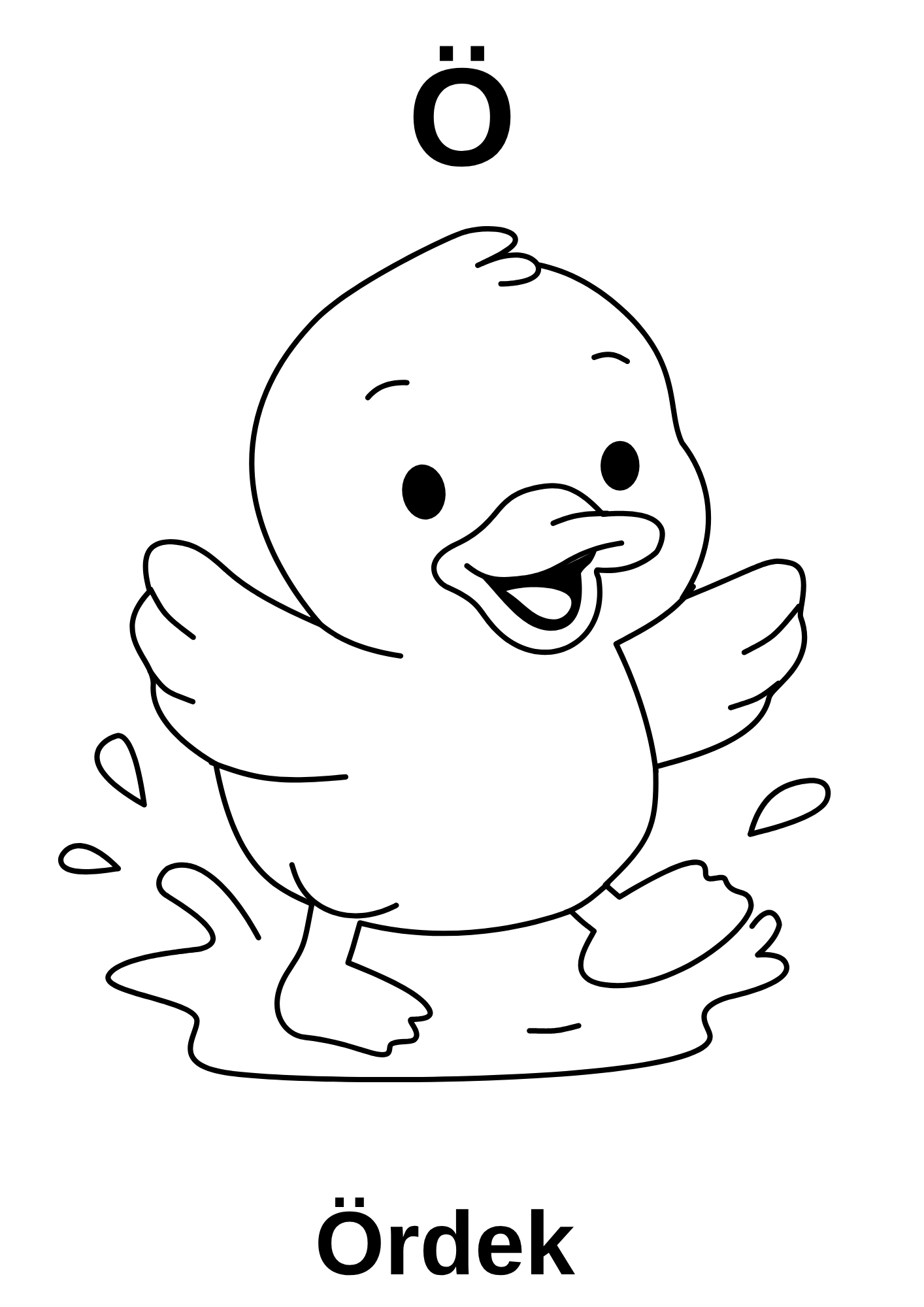 A’dan Z’ye Hayvan Boyama Kitabı