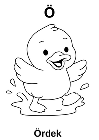 A’dan Z’ye Hayvan Boyama Kitabı