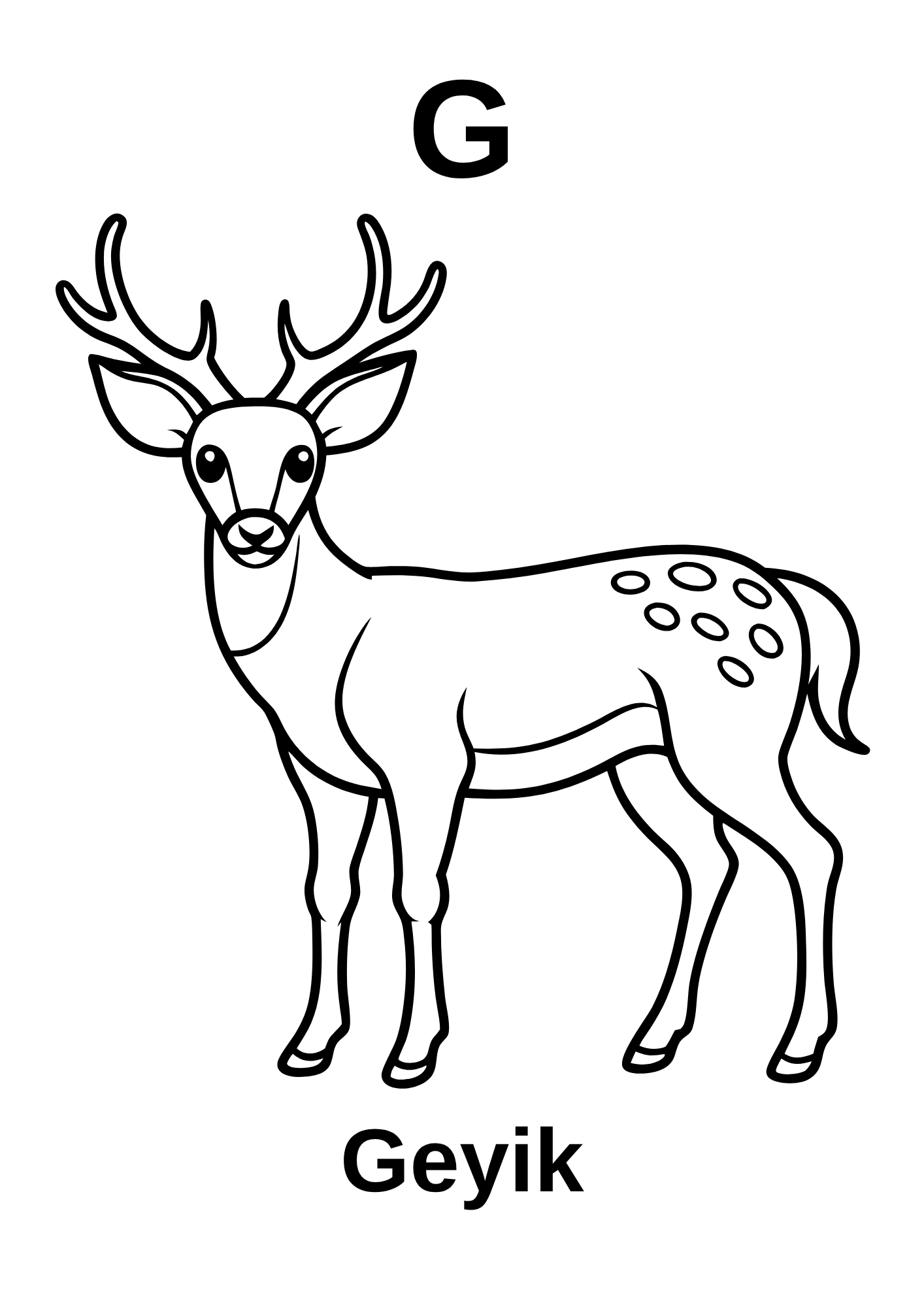 A’dan Z’ye Hayvan Boyama Kitabı